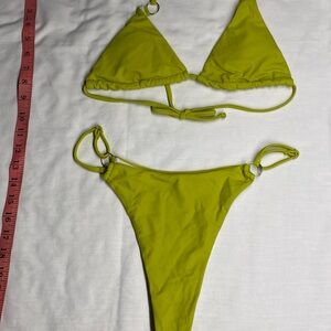 Vibrant Green Bikini Set